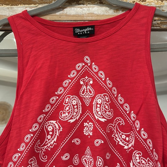 Wrangler retro bandana top - Picture 2 of 5